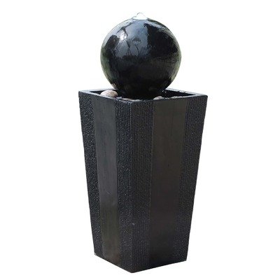 Alpine GIL786 Ball on Stand Fountain with LED Lights