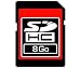 [Bundle] Class 6 8 GB SDHC Memory Card + 2 GB SD Memory Card