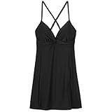 IMAGE OF Athleta Solid Twistini Swim One Piece/Dress
