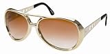Retro Silver Gold Elvis Presley Party Sunglasses by 
