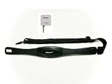 60beat Heart Rate RX and Chest Belt, Color:White,