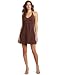 Wrapper Halter Ring-Detail Dress