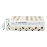 8 Way TV Aerial Booster Amplifier Digital Freeview +Fs