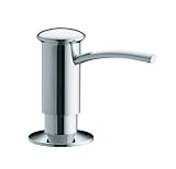 KOHLER K-1895-C-CP Soap or Lotion Dispenser with Contemporary Design (Clam Shell Packed), Polished Chrome