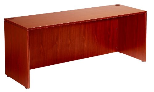 Boss 60-Inch W by 30-Inch D Desk Shell, Cherry