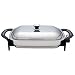 Precise Heat 16-Inch Rectangular Surgical Stainless Steel Electric Skillet