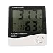 LCD Display Temperature and Humidity Meter with Alarm Clock Hygrometer