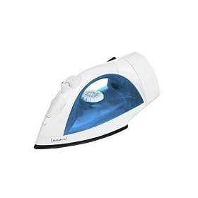 Continental Electric CE23181 Continental Iron Steam Spray Retractable Cord