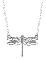Boma Sterling Silver Dragonfly Necklace, 16 inches