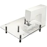 Sewsteady Home Indoor Office Comfortable Large Sewing Table Glass Machine 18" x 24"