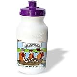 Rich Diesslin KNOTS Scout Cartoons - Be Nice to Your Counselors - Rowing - Water Bottles