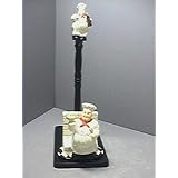 ITALIAN Fat CHEF 3-D Paper Towel Napkin Holder *NEW*