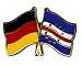 Third Party New : Freundschaftspin Pin Deutschland Kap Verde