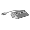 Satechi Premium 4 Port Aluminum USB Hub (9.5" cable) for iMac, MacBook Air, MacBook Pro, MacBook, and Mac Mini