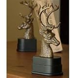 Deer Head Bookends Pair - NOW 20% Off