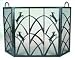 Deer Three-Fold Fireplace Screen