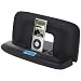 MEMOREX 1778 IPOD TRAVEL SPEAKER SYSTEM WITH ALARM CLOCK (BLACK)