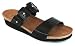 Naot Women's Ashley Sandals,Black Madras Leather,41 M EU