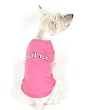 Designer Dog Tank - "Bully" Dog Tank - Pink - X-Small (XS)
