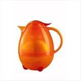Leifheit 1-Liter Columbus 2000 Insulated Carafe, yellow/red