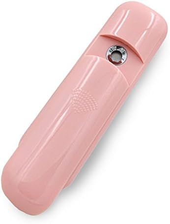 Handy Nano Mist Facial Sprayer&amp; Mini Portable Facial Moisture Mist Spray &amp; USB Rechargeable Nano Handy Mist Sprayer (Pink)