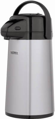 thermo nissan:Thermos Insulated Service 2qt Glass Vacuum Pump Pot Gray Metallic - Thermos PP1920TRI2