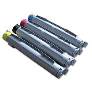 Compatible Brother TN-12 TN12 Toner Cartridges Combo - 4pk (BCMY) for HL-4200CN