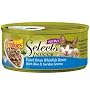 Friskies Selects Indoor Flaked Ocean Whitefish Dinner with Rice and Garden Greens Canned Cat Food