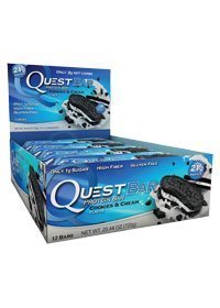 Quest Nutrition Protein Bar, Cookies and Cream 36 bars