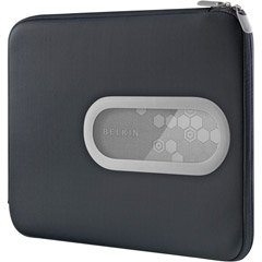 Belkin 15.4-Inch Neoprene Window Sleeve (Black/Light Gray)