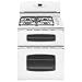 Maytag : Gas Double-Oven Range with 5 Insta-Heat Sealed : White