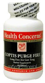 Coptis Purge Fire 90 Tablets by Health Concerns