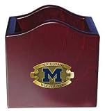 NCAA Michigan Wolverines Wooden Pencil Holder