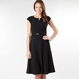 Collection-Black tailored shift dress