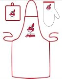 Cleveland Indians Grilling Apron Set