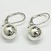 Sterling Silver Drop Earrings With 10mm Beads. Look out for matching bracelet ASIN:B00103IEGY!!