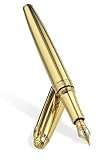 Caran D'ache Leman Jewelry yellow gold 18kt Medium Point Fountain Pen - CA-5089101
