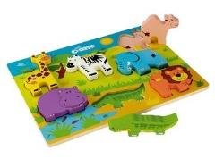 Childrens Toyshop  Toys : Safari Chunky Puzzle