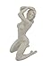 Veronese Design Bisque Porcelain Nude Woman Kneeling Pose Statue Erotic Art