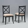 Masterpiece Antique Black Game Chair By Powell Furniture