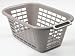 Addis 503288 Rectangular Laundry Basket Latte