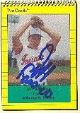 Jeff Fassero, Indianapolis Indianas - Expos Affiliate Autographed Card