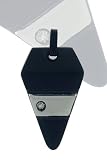 Black Arrowhead Stainless Steel Pendant
