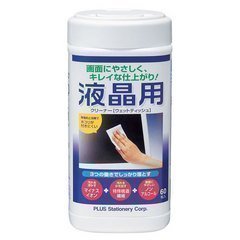 プラス OAクリーナー 液晶用クリーナー Mサイズ 60枚入り OC-201D  68684