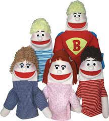 Childrens Toyshop  Toys : Puppet Partners BULLY Bully Prevention Puppet Set
