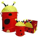 Review Jennifer Morgan dba Starting Small  / 3-Piece Novelty Ladybug Organizer Set