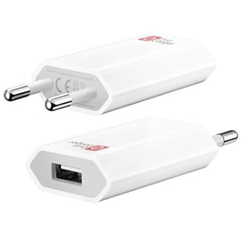 DURAGADGET Chargeur Secteur de voyage USB de première qualité pour lecteurs de livre électronique Amazon Kindle (tous modèles), téléphone/Smartphone et tablettes - Garantie 5 ans DURAGADGET Chargeur Secteur de voyage USB de première qualité pour lecteurs de livre électronique Amazon Kindle (tous modèles), téléphone/Smartphone et tablettes - Garantie 5 ans