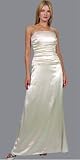 Antique White Strapless Dresses by Nicole Miller