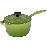 Le Creuset Signature Cast Iron Saucepan, 1 3/4-Quart, Palm