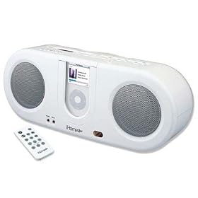 Click here to buy Boom Box w remote for iPod-Wht by iHome.